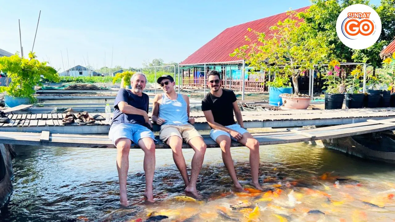 Son islet tour | Explore local islet in Mekong river 28 Visit Can Tho floating fish farm to see diffrent kinds of Mekong fish