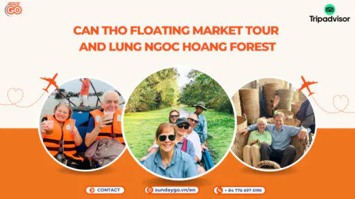 Can Tho floating market and Lung Ngoc Hoang tour