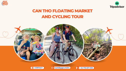 Can Tho floating market & cycling tour