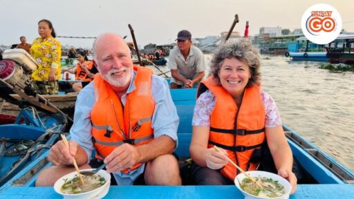 Can Tho tour from Ho Chi Minh city 1 day (Full day) 21 Enjoy local breakfast in a floating way