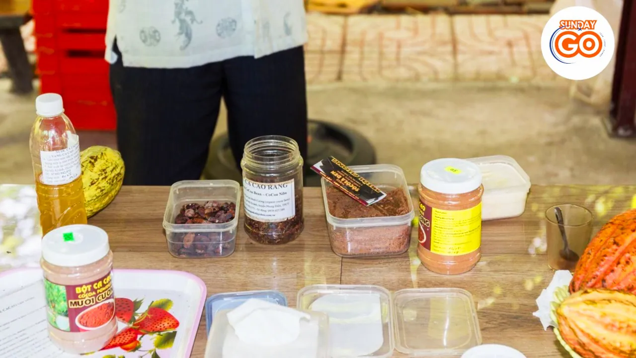 Can Tho tour from Ho Chi Minh city 1 day (Full day) 40 Learn how to make chocolate in the traditional way