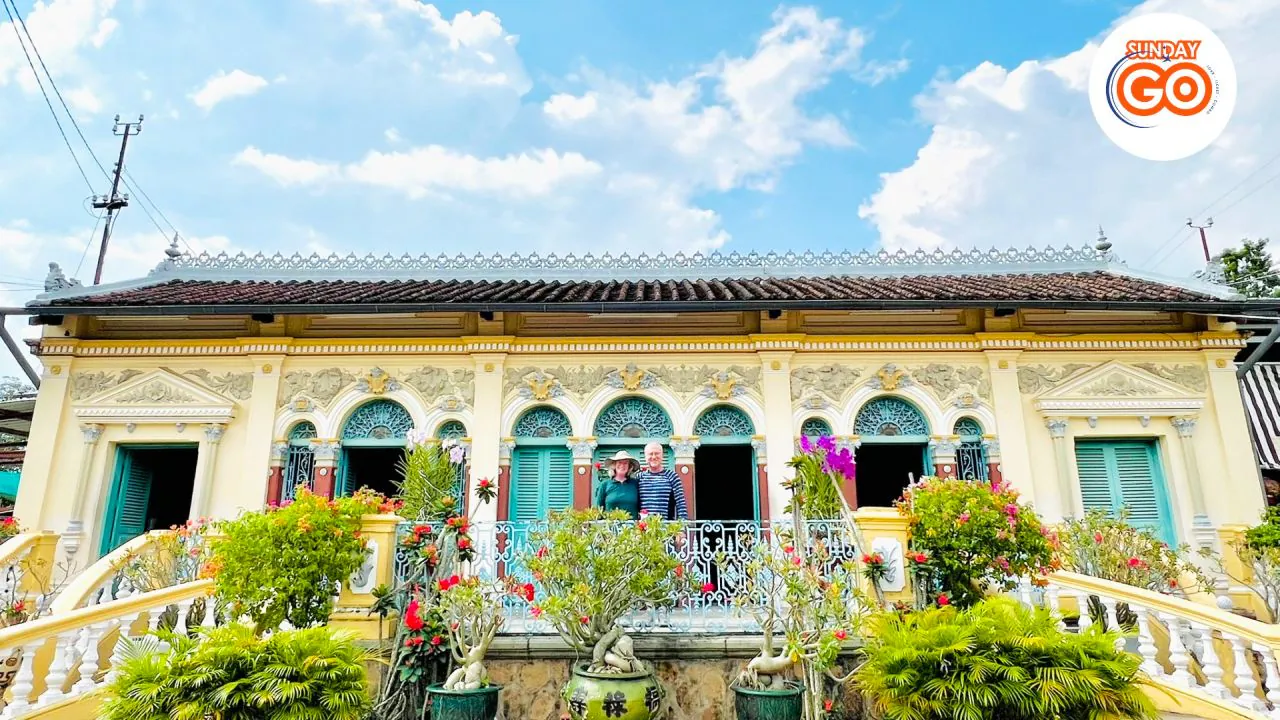Son islet tour | Explore local islet in Mekong river 27 Visit beautiful over-150-year-old Binh Thuy ancient house