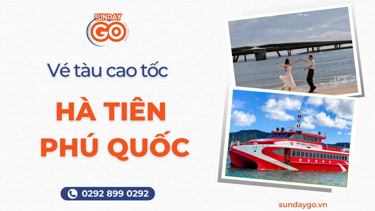 Đặt vé tàu Hà Tiên Phú Quốc | Tàu cao tốc Phú Quốc Express 1 Vé tàu cao tốc Hà Tiên - Phú Quốc