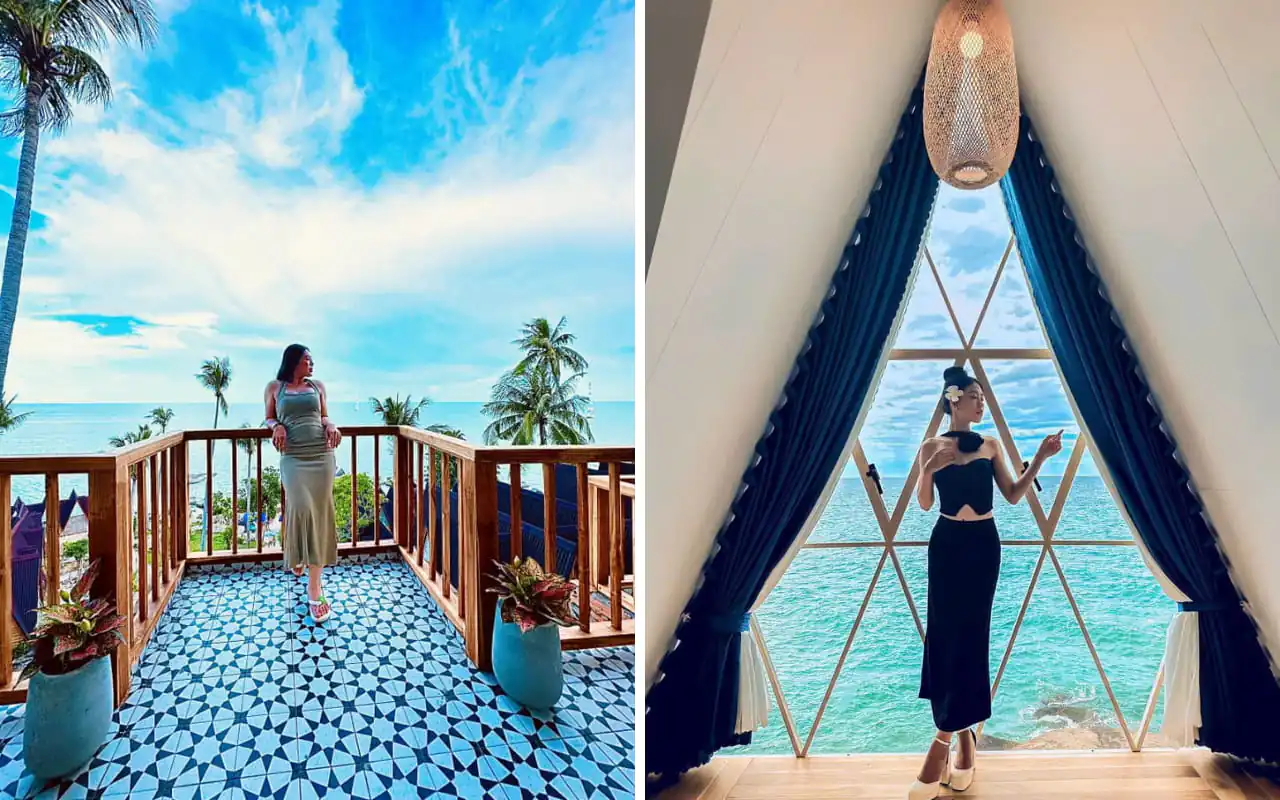 Combo Hòn Sơn 2 ngày 1 đêm | Fly Up Resort 14 Check in view cực xịn tại Fly Up Resort Hòn Sơn