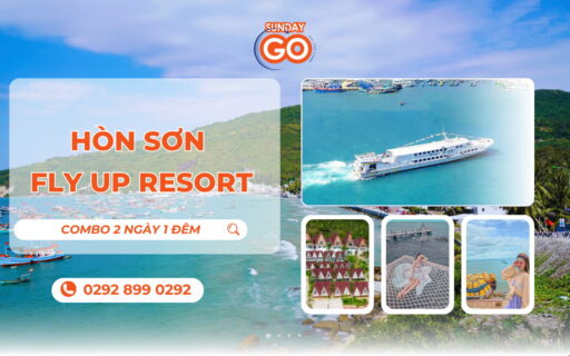 Combo Hòn Sơn 2 ngày 1 đêm _Fly Up Resort