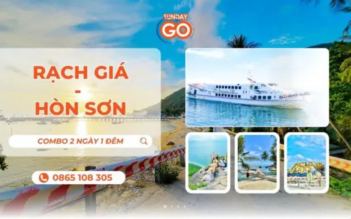 Combo Hòn Sơn 2 ngày 1 đêm từ Rạch Giá