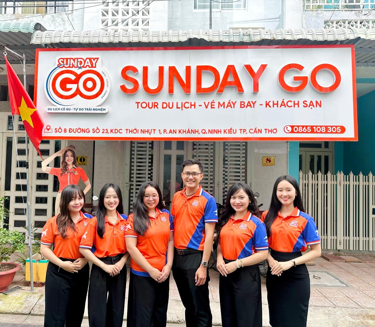 Combo Cần Thơ 3 ngày 2 đêm từ Hà Nội bằng máy bay 19 Đội ngũ Sunday Go – Chuyên nghiệp, tận tâm, đồng hành cùng bạn trên mọi hành trình.