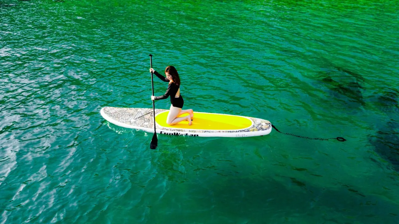 Combo Hòn Sơn 2 ngày 1 đêm | Fly Up Resort cao cấp 20 Mini tour chèo SUP tại Hòn Sơn
