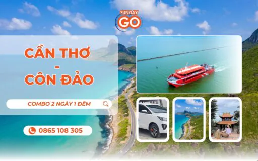 Combo Cần Thơ Côn Đảo 2 ngày 1 đêm - Tàu Phú Quốc Express