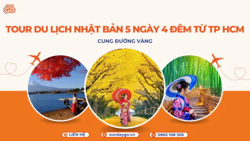 Tour du lịch Nhật Bản 5 ngày 4 đêm
