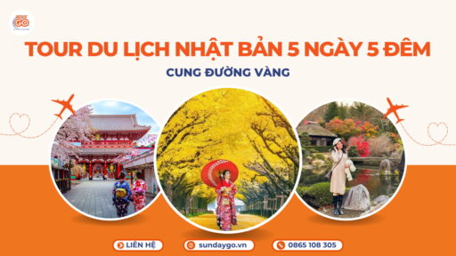 Tour du lịch Nhật Bản 5 ngày 5 đêm từ TP HCM
