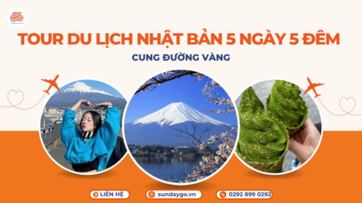 Tour du lịch Nhật Bản 5 ngày 5 đêm từ TP HCM