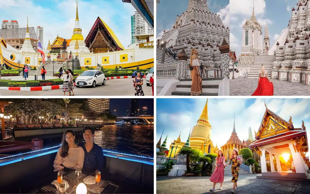 Các địa điểm ngày thứ 5 trong tour Thái Lan