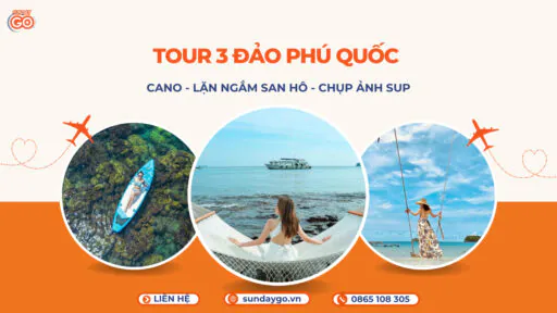 Tour 3 đảo Phú Quốc
