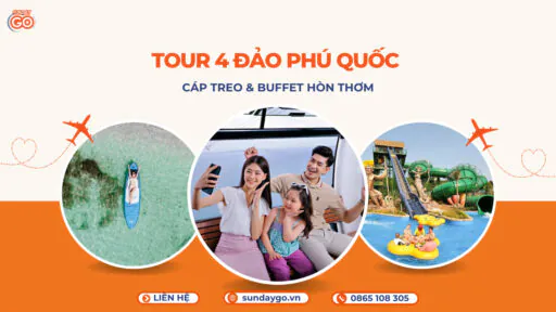 Tour 4 đảo Phú Quốc