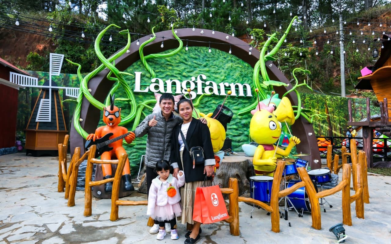 Tour Cần Thơ Đà Lạt 3 ngày 2 đêm - Langfarm Center