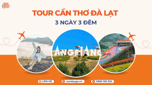 Tour Cần Thơ Đà Lạt 3 ngày 3 đêm