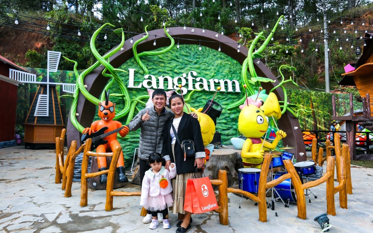 Tour Cần Thơ Đà Lạt 3 ngày 3 đêm - Langfarm Center