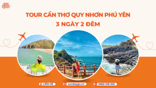 Tour Cần Thơ Quy Nhơn Phú Yên 3 ngày 2 đêm