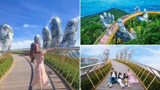 Tour Đà Nẵng Huế Hội An 4 ngày 3 đêm 27 Cầu Vàng Đà Nẵng