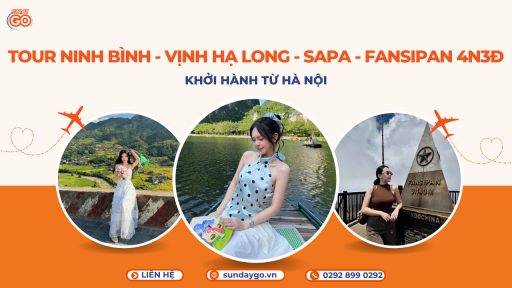 Tour Hà Nội Ninh Bình Vịnh Hạ Long Sapa Fansipan 4 ngày 3 đêm