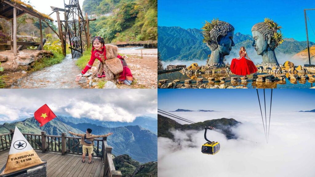 Tour Hà Nội - Sapa - Moana - Cát Cát - Fansipan 3 ngày 2 đêm