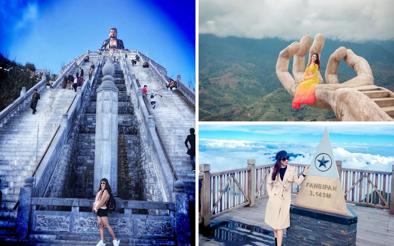 Tour Hà Nội - Sapa - Moana - Cát Cát - Fansipan 3 ngày 2 đêm 17 Tour Hà Nội Sapa Moana Cát Cát Fansipan 3 ngày 2 đêm - Con đường La Hán