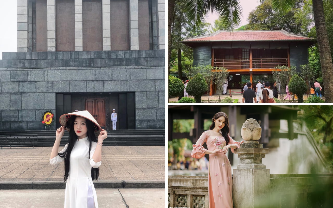 Tour Nội Bài - Tuyên Quang - Hà Giang – Đồng Văn - Lũng Cú – Sông Nho Quế - Hà Nội 4 ngày 3 đêm 19 Tham quan Lăng Chủ Tịch Hồ Chí Minh
