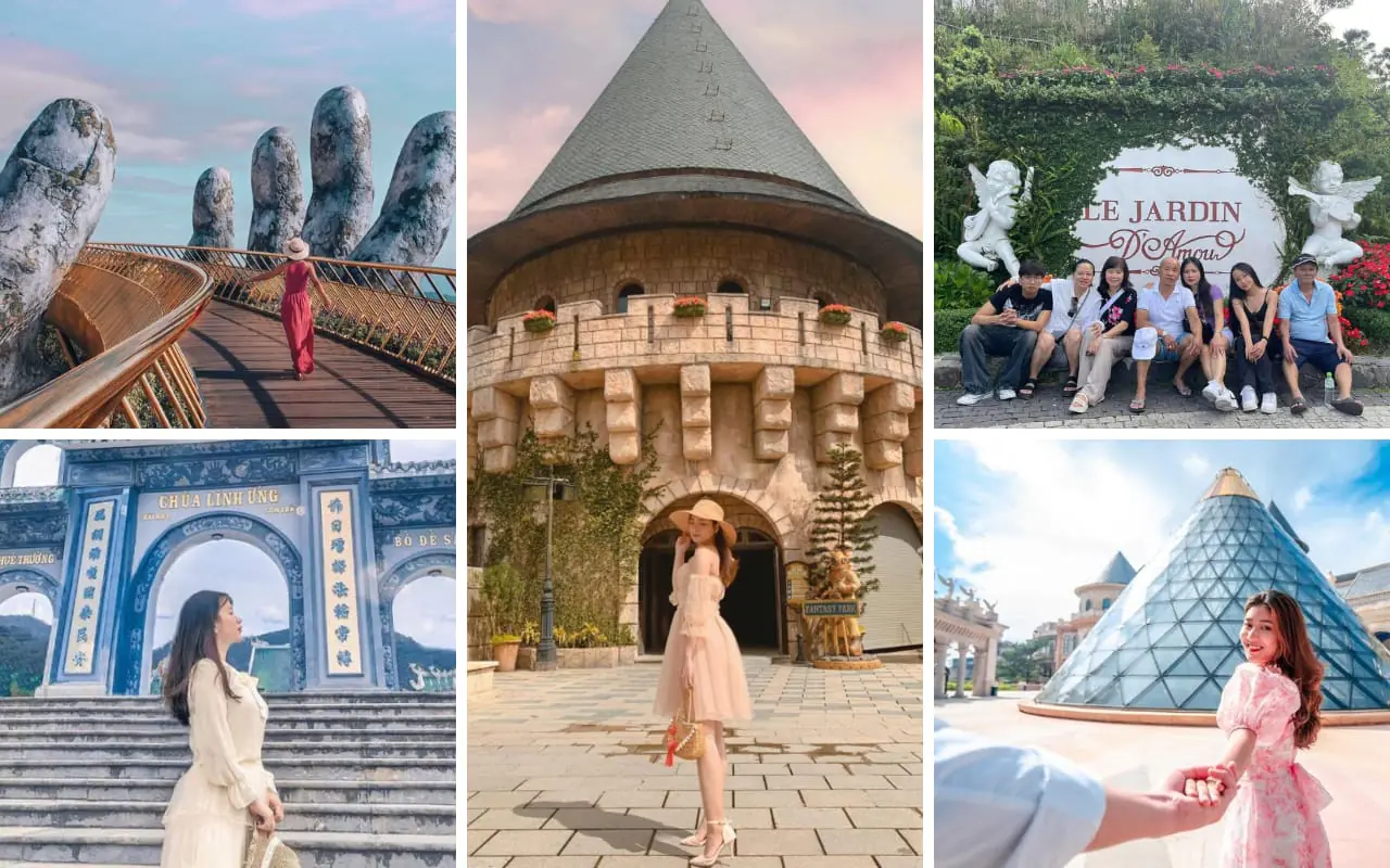 Tour miền Trung 5 ngày 4 đêm | Con đường di sản 13 Tour miền Trung 5 ngày 4 đêm - Bà Nà Hills