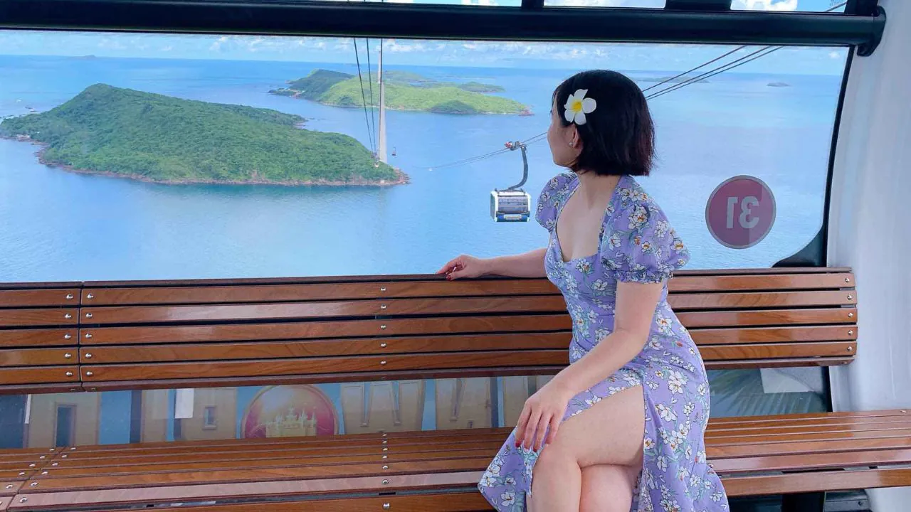Tour Phú Quốc 3 ngày 2 đêm trọn gói - Vui chơi tại Vinwonders 23 Cáp treo Hòn Thơm