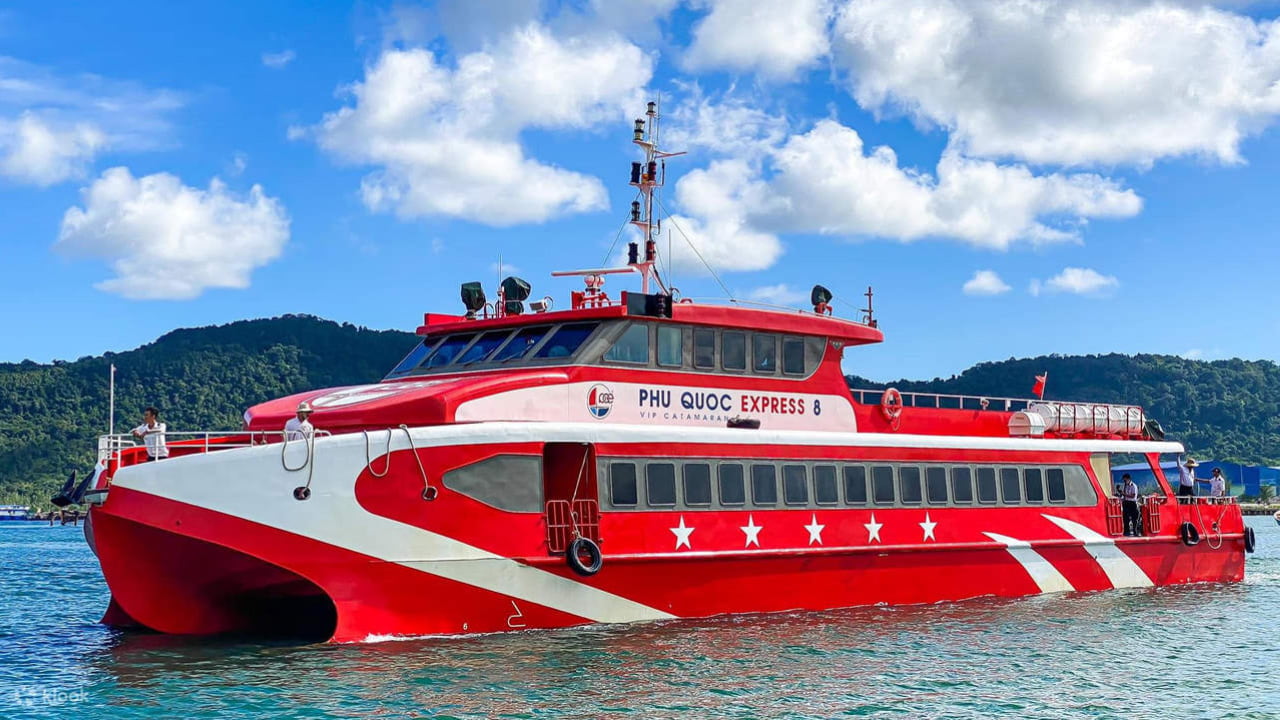 Tour Phú Quốc 3 ngày 2 đêm từ Cần Thơ - Di chuyển bằng tàu cao tốc