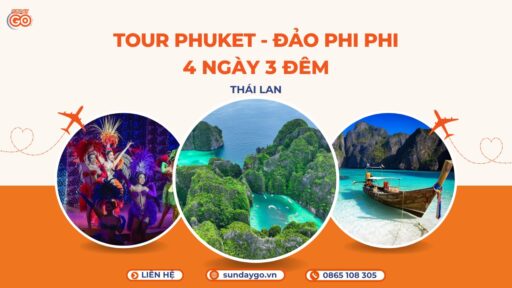Tour Phuket Thái Lan 4 ngày 3 đêm - Đảo Phi Phi