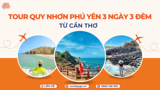 Tour Quy Nhơn Phú Yên 3 ngày 3 đêm từ Cần Thơ