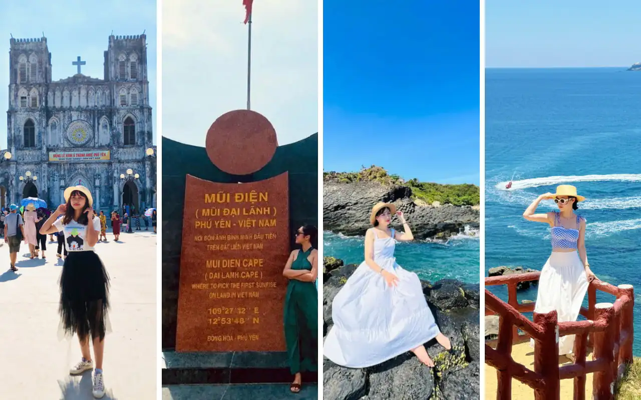 Tour Cần Thơ Quy Nhơn Phú Yên 3 ngày 3 đêm - Các địa điểm nổi bật