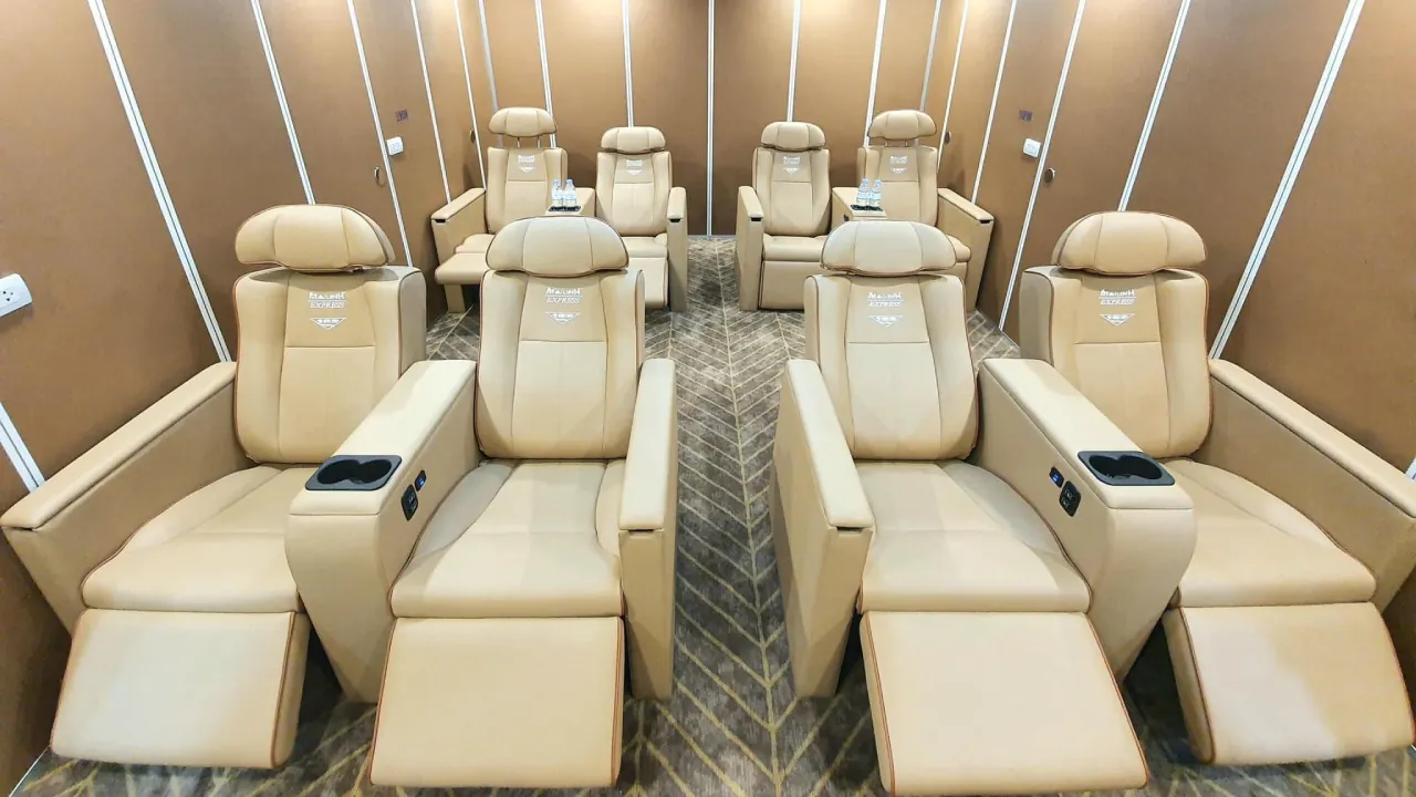 Ghế nguyên thủ tàu cao tốc Mai Linh Express