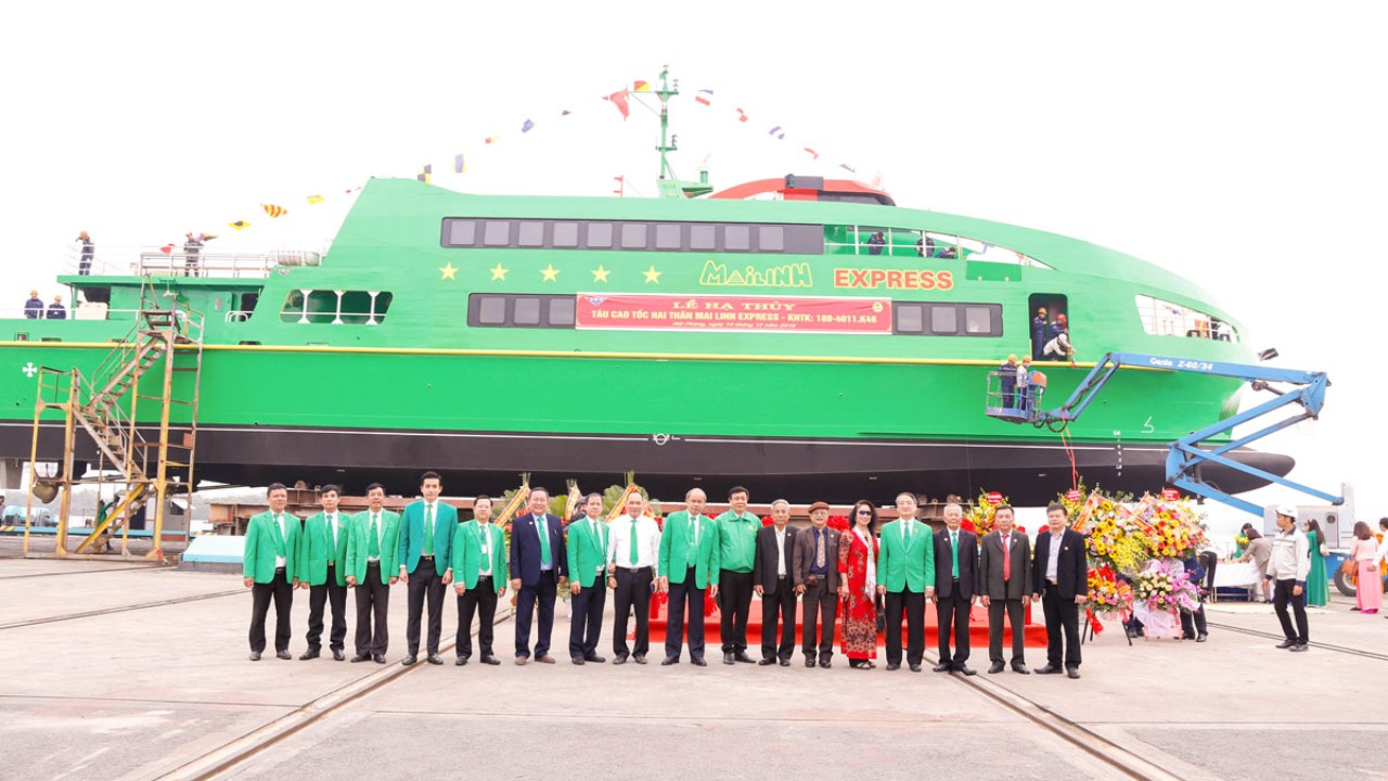 Đặt vé tàu Cần Thơ Côn Đảo | Hãng Mai Linh Express 5 sao 6 Khai trương tàu Mai Linh Express