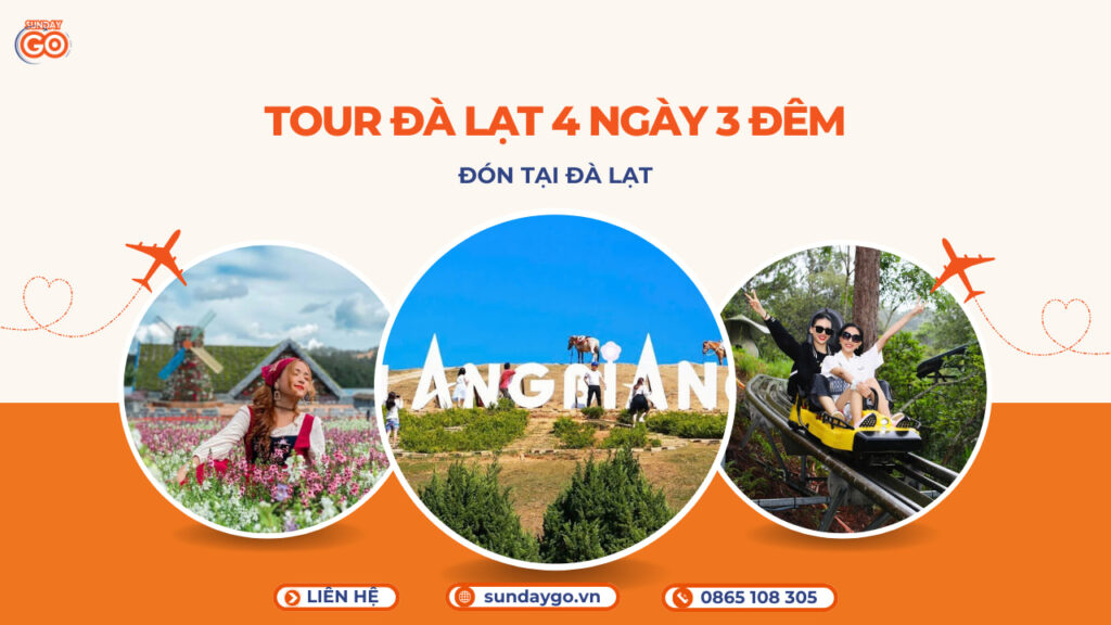 Tour Đà Lạt 4 ngày 3 đêm