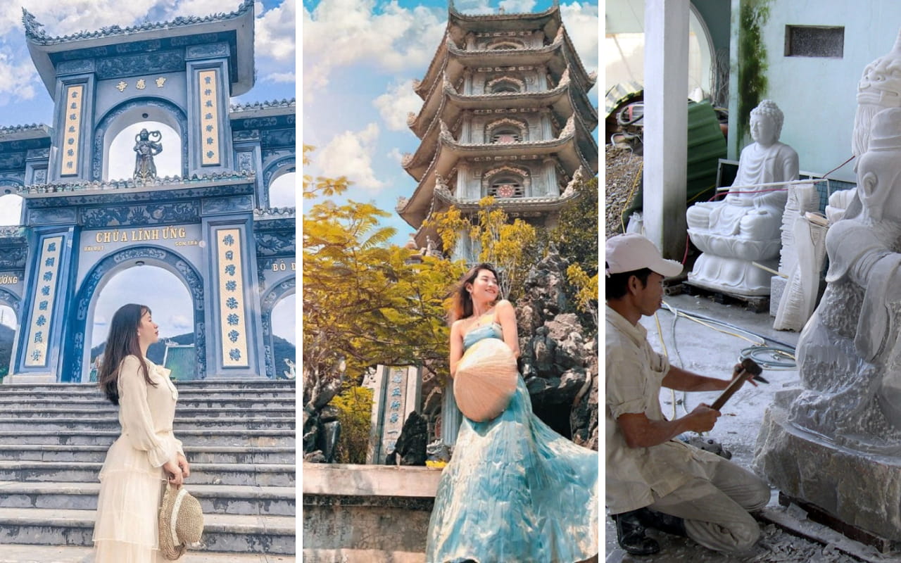 Tour Đà Nẵng Hội An 2 ngày 1 đêm 4 Tour Đà Nẵng Hội An 2 ngày 1 đêm - Chùa Linh Ứng