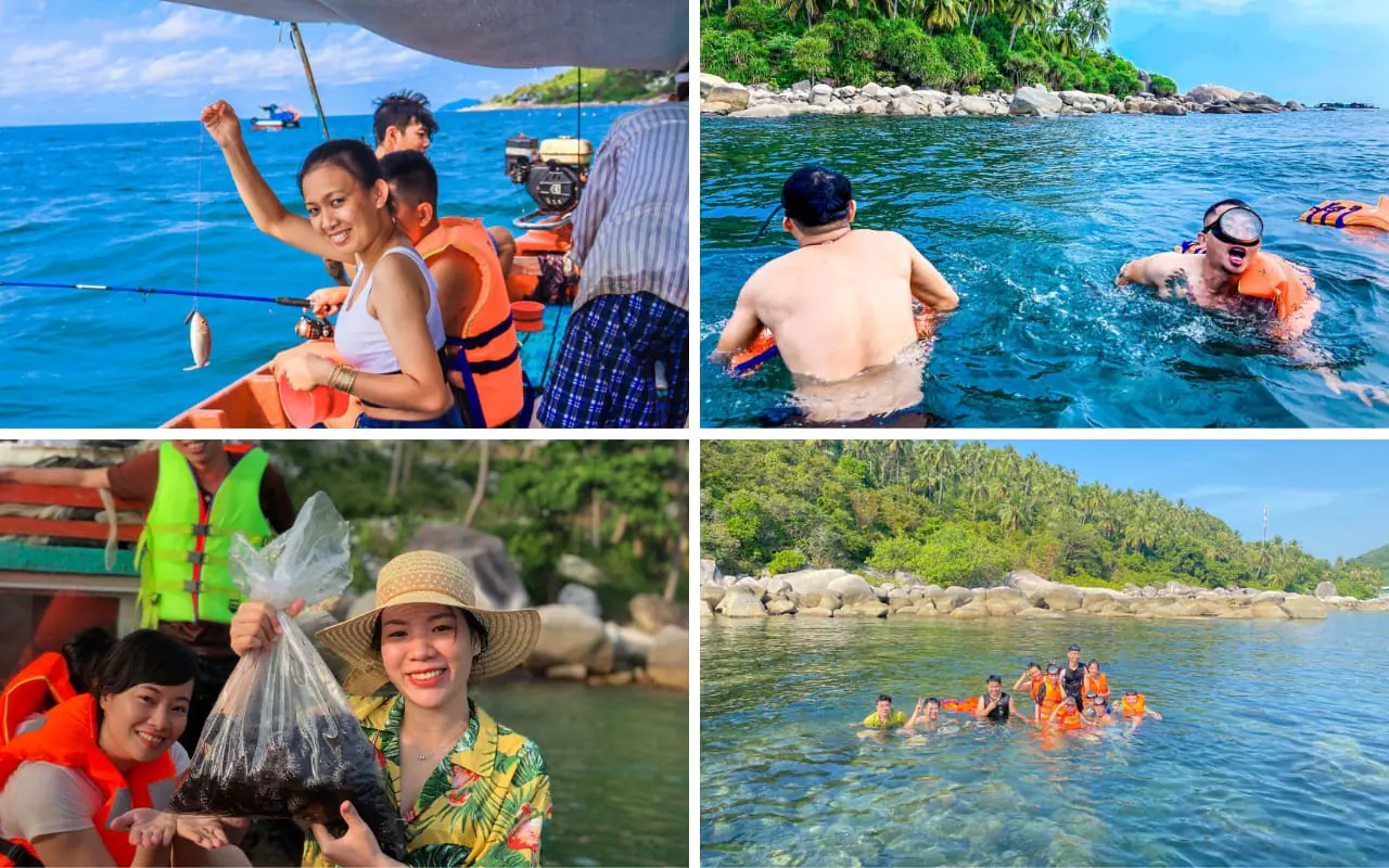 Tour Hòn Sơn 2 ngày 1 đêm từ Cần Thơ - Bãi Đá San Hô