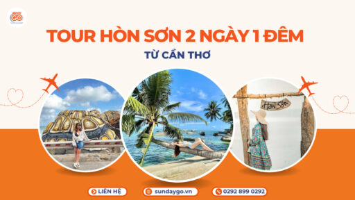 Tour Hòn Sơn 2 ngày 1 đêm từ Cần Thơ