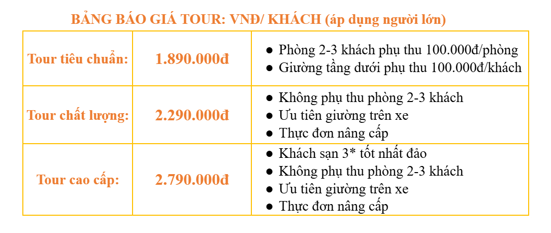 Tour Nam Du 2 ngày 1 đêm từ TP HCM - Cần Thơ - Rạch Giá 17 Tour Nam Du 2 ngày 1 đêm - giá tour