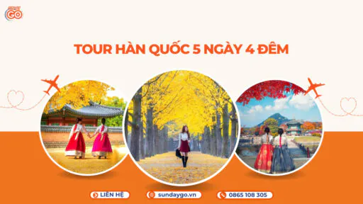 Tour Hàn Quốc 5 ngày 4 đêm