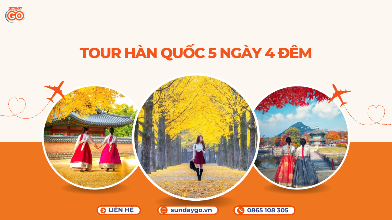 Tour Hàn Quốc 5 ngày 4 đêm 1 Tour Hàn Quốc 5 ngày 4 đêm