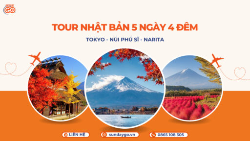 Tour Nhật Bản 5 ngày 4 đêm