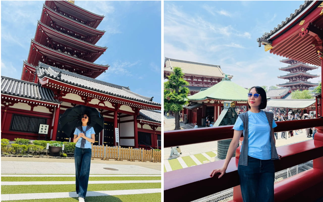 Tour Nhật Bản 5 ngày 4 đêm | Tokyo - Núi Phú Sĩ - Narita 5 Tour Nhật Bản 5 ngày 4 đêm - Chùa Sensoji