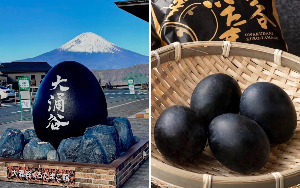 Tour Nhật Bản 5 ngày 4 đêm | Tokyo - Núi Phú Sĩ - Narita 8 Tour Nhật Bản 5 ngày 4 đêm - Thung lũng trứng đen Owakudani