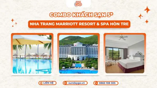 Combo Nha Trang Marriott Resort & Spa Hòn Tre 5 sao | Vinwonders Nha Trang miễn phí