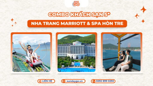 Combo Nha Trang Marriott Resort & Spa Hòn Tre 5 sao | Vinwonders Nha Trang miễn phí