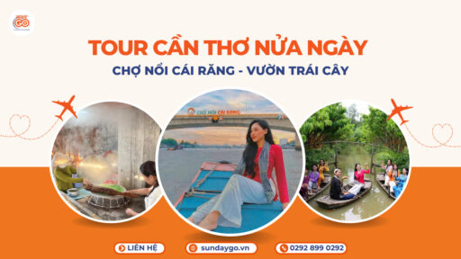 Tour chợ nổi Cái Răng - Vườn trái cây