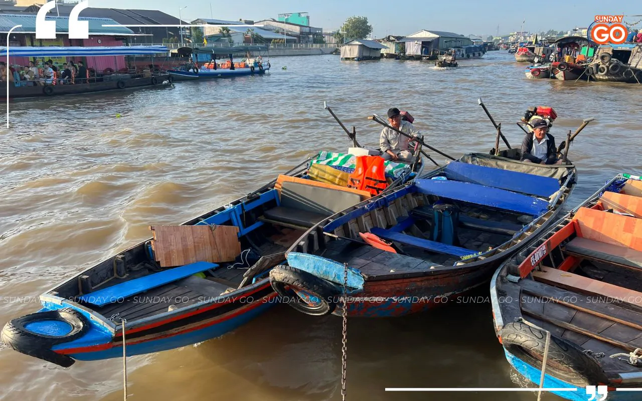 Boat rental in Can Tho | Boat to Cai Rang floating market 5 Rent a boat to Cai Rang floating market with a good price